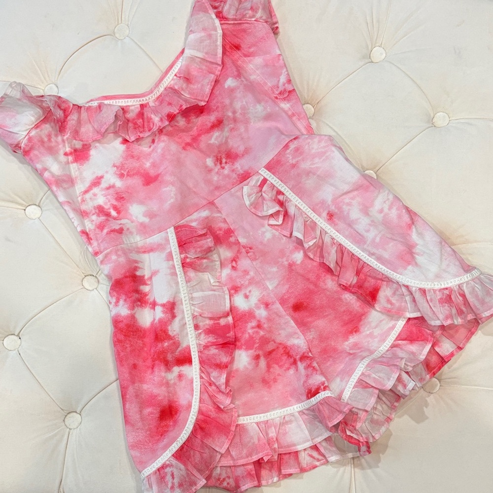Lovers + Friends Anniston Poppy Romper